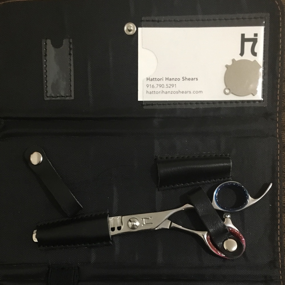 Hattori Hanzo texturizing shears New
